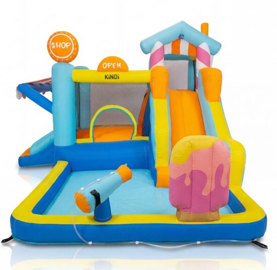 DPZ002 KINDI piepūšamā atrakcija